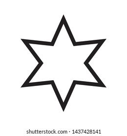 star icon vector. EPS 10