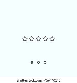 Star Icon, vector, icon flat