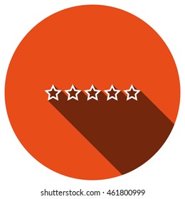 Star Icon, vector, icon flat