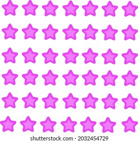 Star Icon Vector Flat Cartoon Style