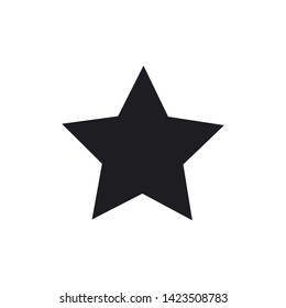 star icon vector flat design