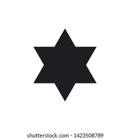 star icon vector flat design