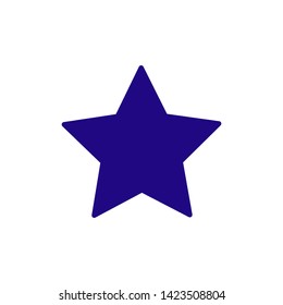star icon vector flat design