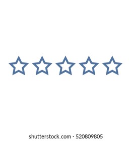Star Icon Vector flat design style