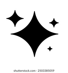 Star icon vector. Vector illustration
