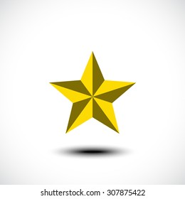 Star icon. Vector illustration