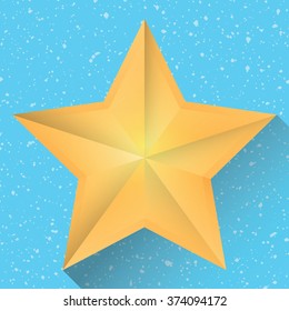 Star Icon. Vector Illustration.