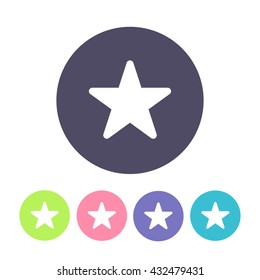 star icon. vector illustration