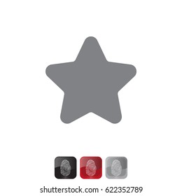 star icon. vector illustration