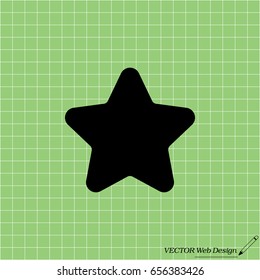 star icon. vector illustration