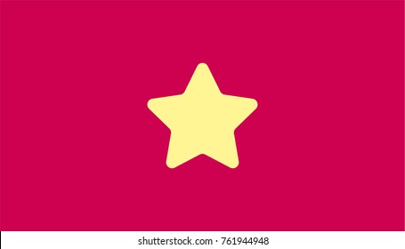 Star icon vector illustration