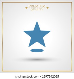 star icon. Vector illustration EPS 10.