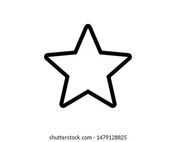 Star icon vector illustration EPS10