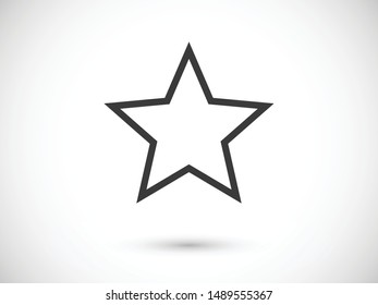 Star icon vector illustration EPS10