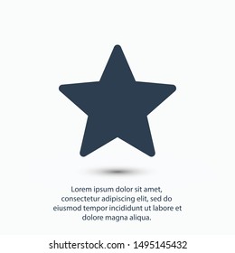 Star icon vector illustration EPS10
