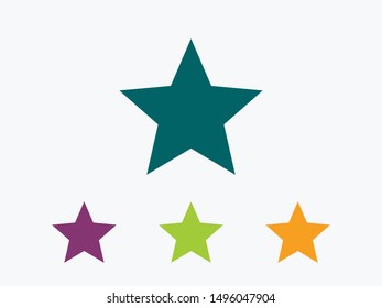 Star icon vector illustration EPS10