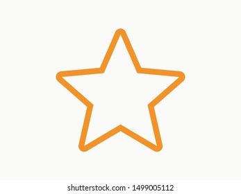 Star icon vector illustration EPS10