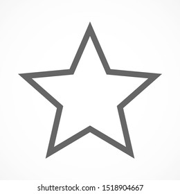 Star icon vector illustration EPS10