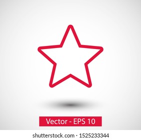 Star icon vector illustration EPS10