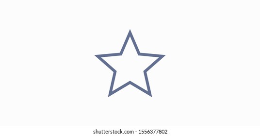 Star icon vector illustration EPS10