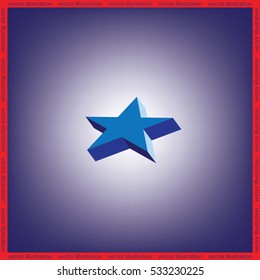 star icon vector illustration eps10.