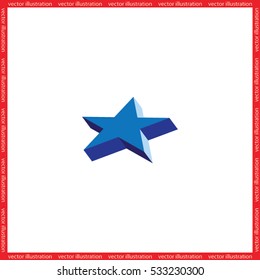 star icon vector illustration eps10.