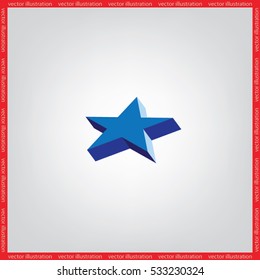 star icon vector illustration eps10.