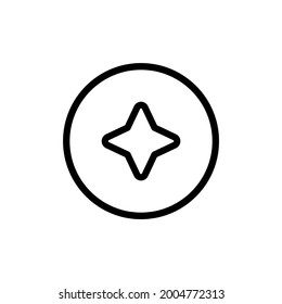 icono estrella e ilustración vectorial aislada en un fondo blanco. Calidad premium para aplicaciones móviles, interfaz de usuario, presentación y sitio web. icono de píxel perfecto