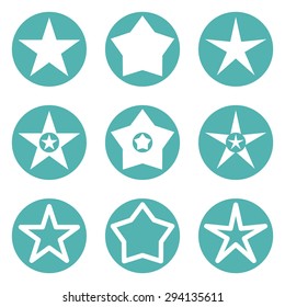 Star icon vector illustration isolated on white background