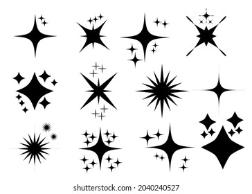  Star Icon Vector Illustration on white bakcground