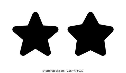Star Icon vector illustration. rating sign and symbol. favourite star icon