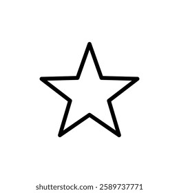 Star Icon vector illustration. rating sign and symbol. favourite star icon