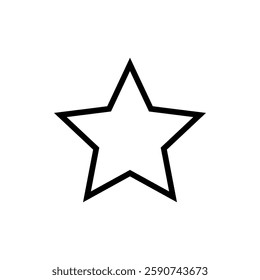 Star Icon vector illustration. rating sign and symbol. favourite star icon