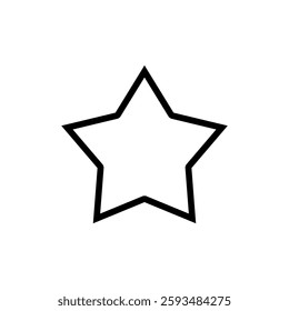 Star Icon vector illustration. rating sign and symbol. favourite star icon