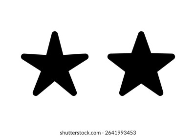 Star Icon vector illustration. rating sign and symbol. favourite star icon