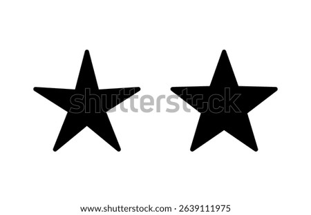 Star Icon vector illustration. rating sign and symbol. favourite star icon