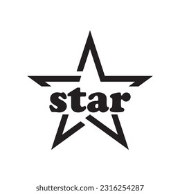 STAR ICON VECTOR ILLUSTRATION SYMBOL DESIGN