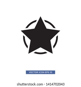 star icon vector illustration template
