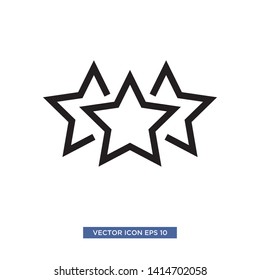 star icon vector illustration template