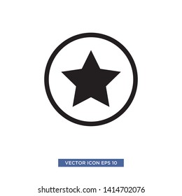 star icon vector illustration template