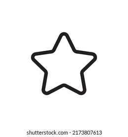 vector de icono de estrella, símbolo de instalación. Ilustración vectorial plana moderna y simple para un sitio web o aplicación móvil. EPS10