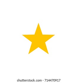 Star Icon Vector Isolated