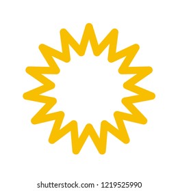 Star Icon. Vector Line.