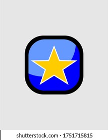 STAR ICON VECTOR LOGO DESIGN