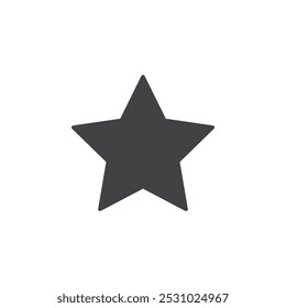 Conjunto de logotipo de Vector de icono de estrella plano