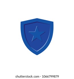 star icon vector logo template 