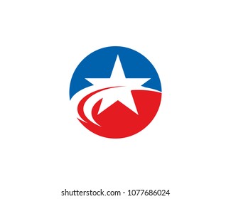 Star Icon Vector Logo Template Illustration Design