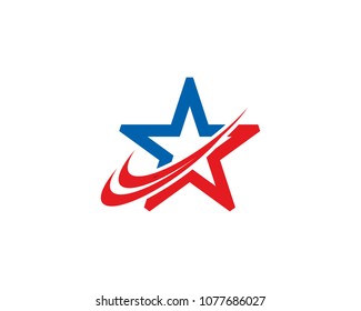 Star Icon Vector Logo Template Illustration Design