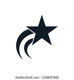 Star icon vector logo template