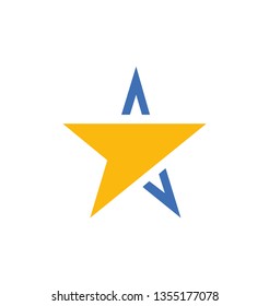 Star Icon Vector Logo Template